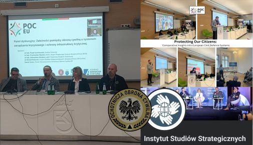 wzięliśmy udział w dyskusji na Konferencji Protecting Our Citizens: Comparative Insights into European Civil Defence Systems