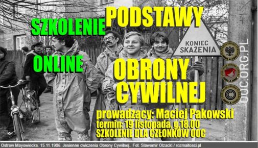 grudzień 2024 szkolenie online podstawy Obrony Cywilnej