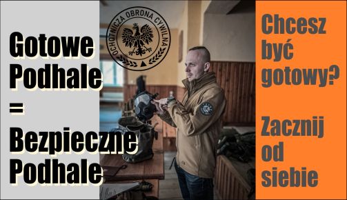 Gotowe Podhale = Bezpieczne Podhale.